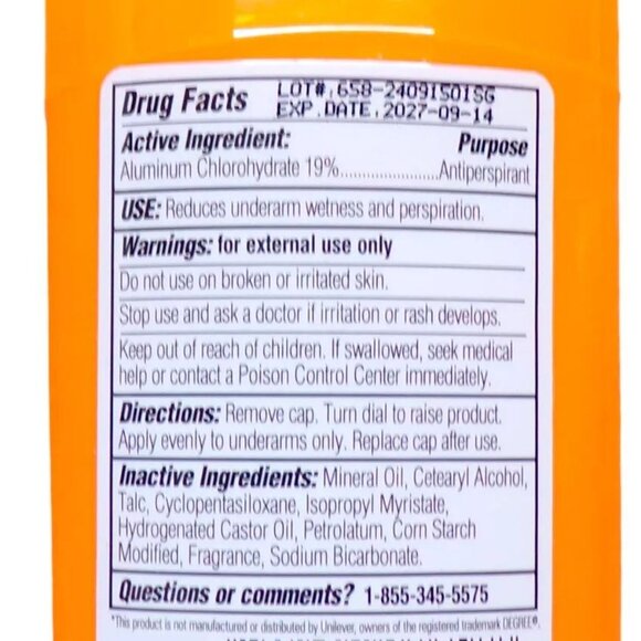 Extra Care Antiperspirant Deodorant Max Fresh Clean Powder 2.0 oz (Set of 2) - Picture 2 of 2